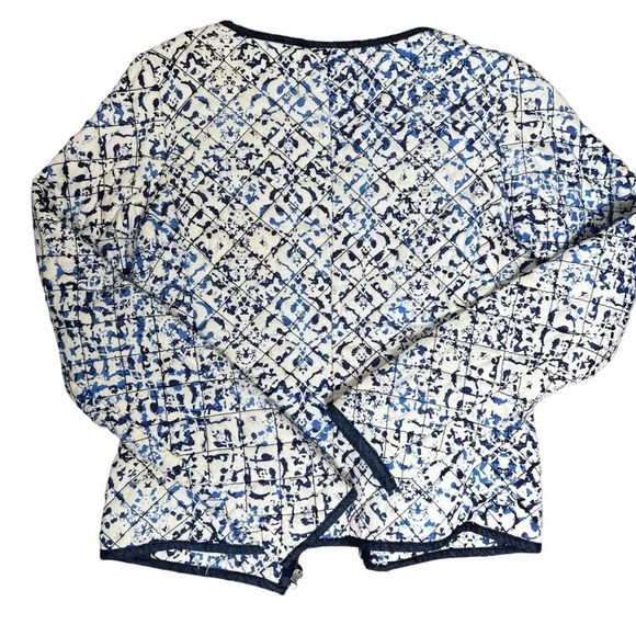 Gorgeous blue quilted jacket by Hinge size XS in like new condition​ - Picture 6 of 6